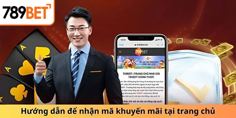 Hướng dẫn để nhận mã khuyến mãi tại trang chủ